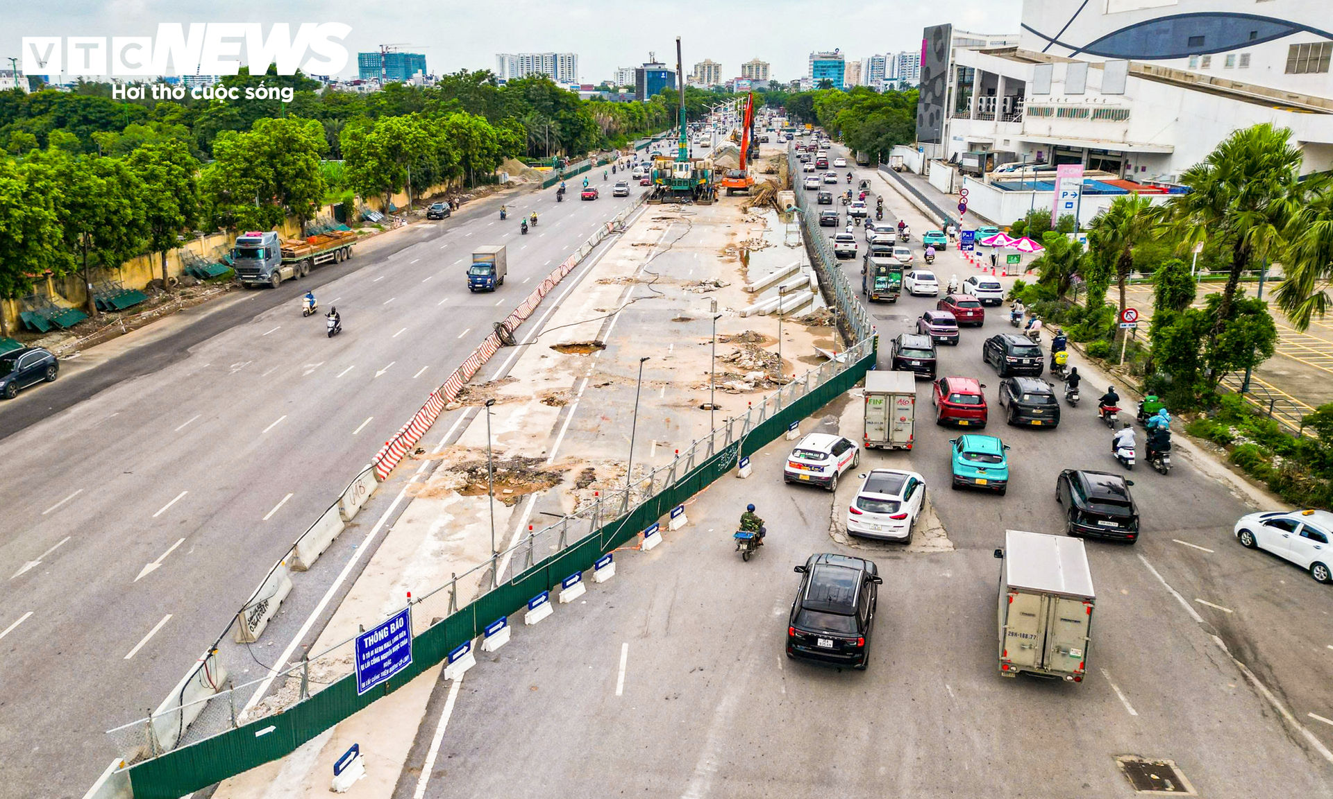 Toàn cảnh hầm chui 6 làn xe ở Hà Nội sau 9 tháng thi công - 8