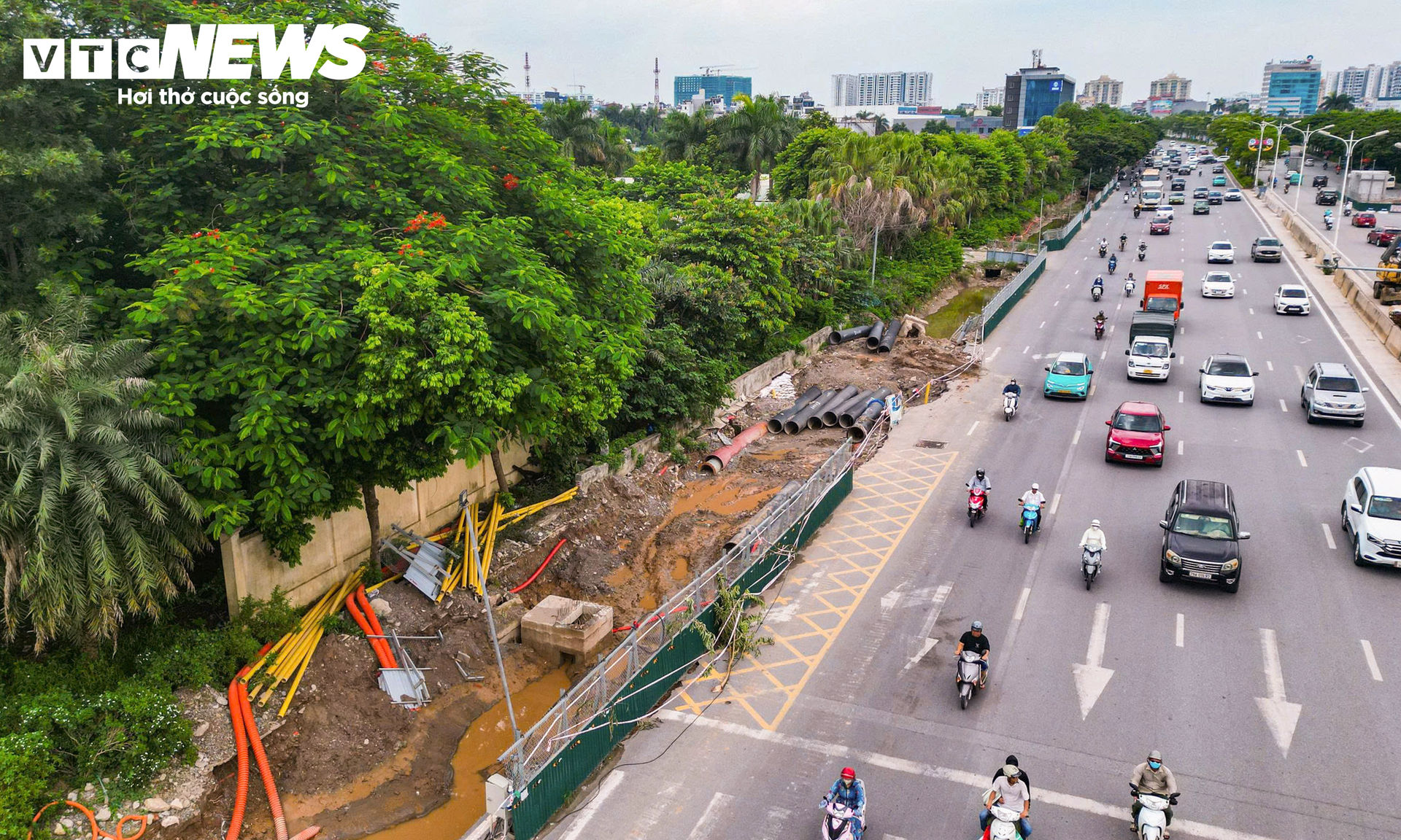 Toàn cảnh hầm chui 6 làn xe ở Hà Nội sau 9 tháng thi công - 7