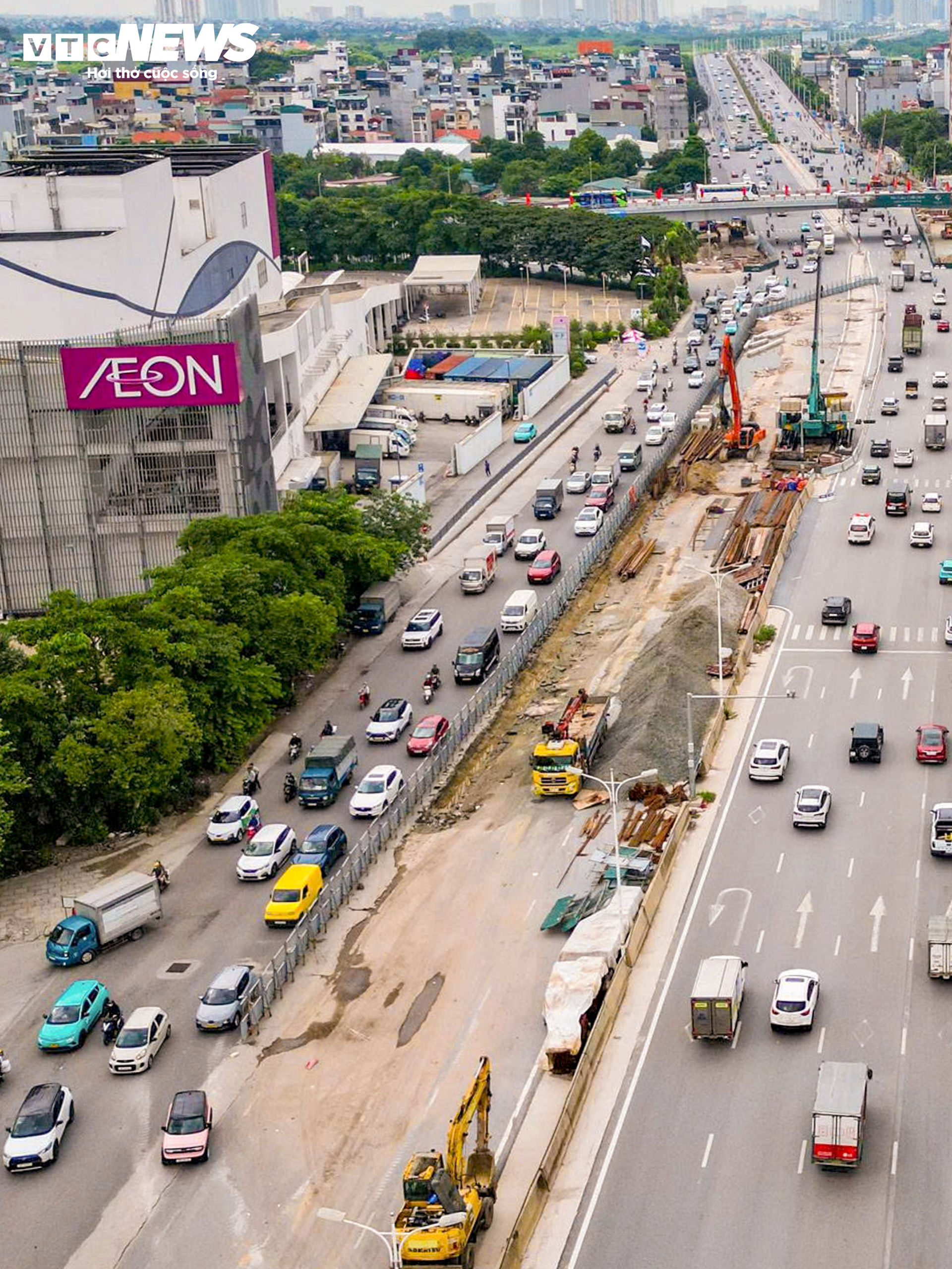 Toàn cảnh hầm chui 6 làn xe ở Hà Nội sau 9 tháng thi công - 4