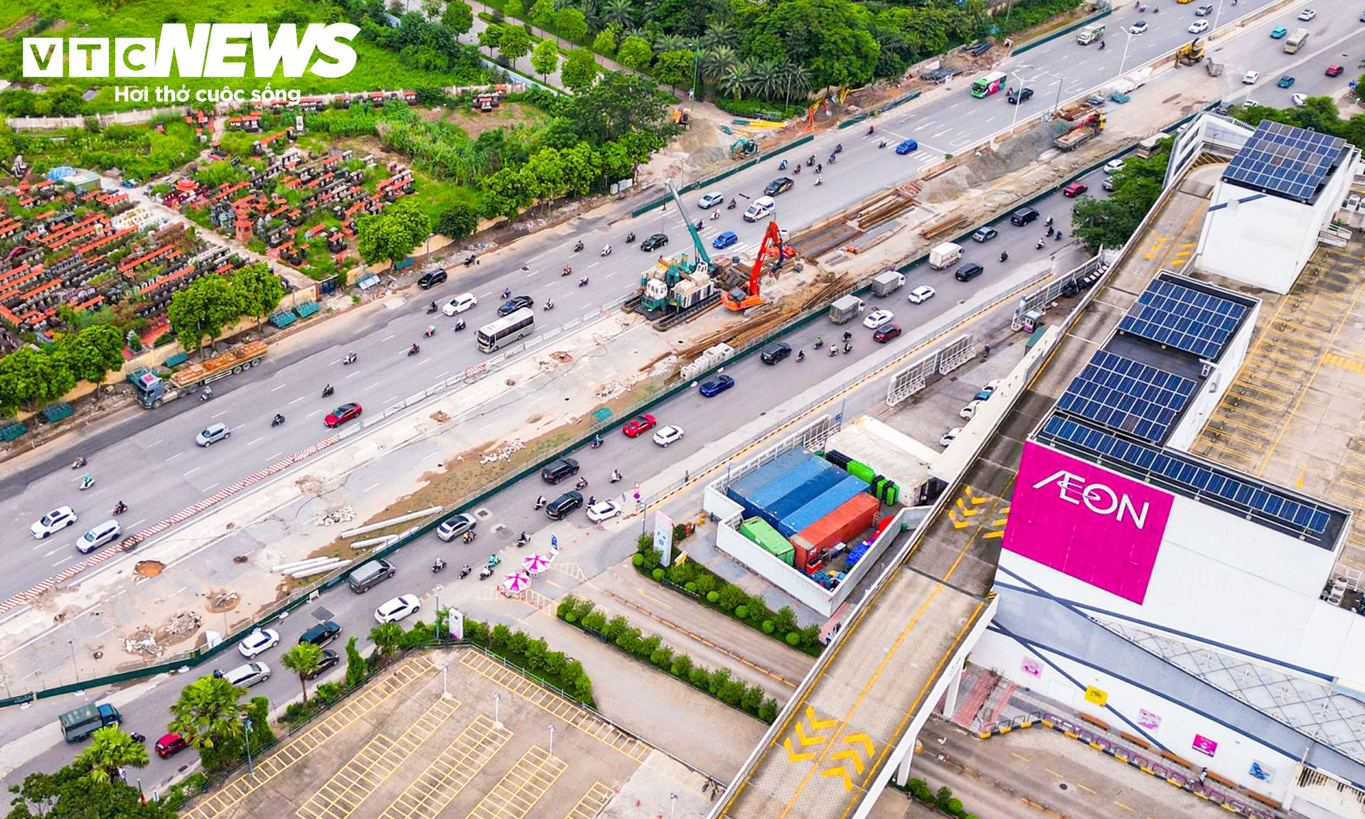 Toàn cảnh hầm chui 6 làn xe ở Hà Nội sau 9 tháng thi công - 6