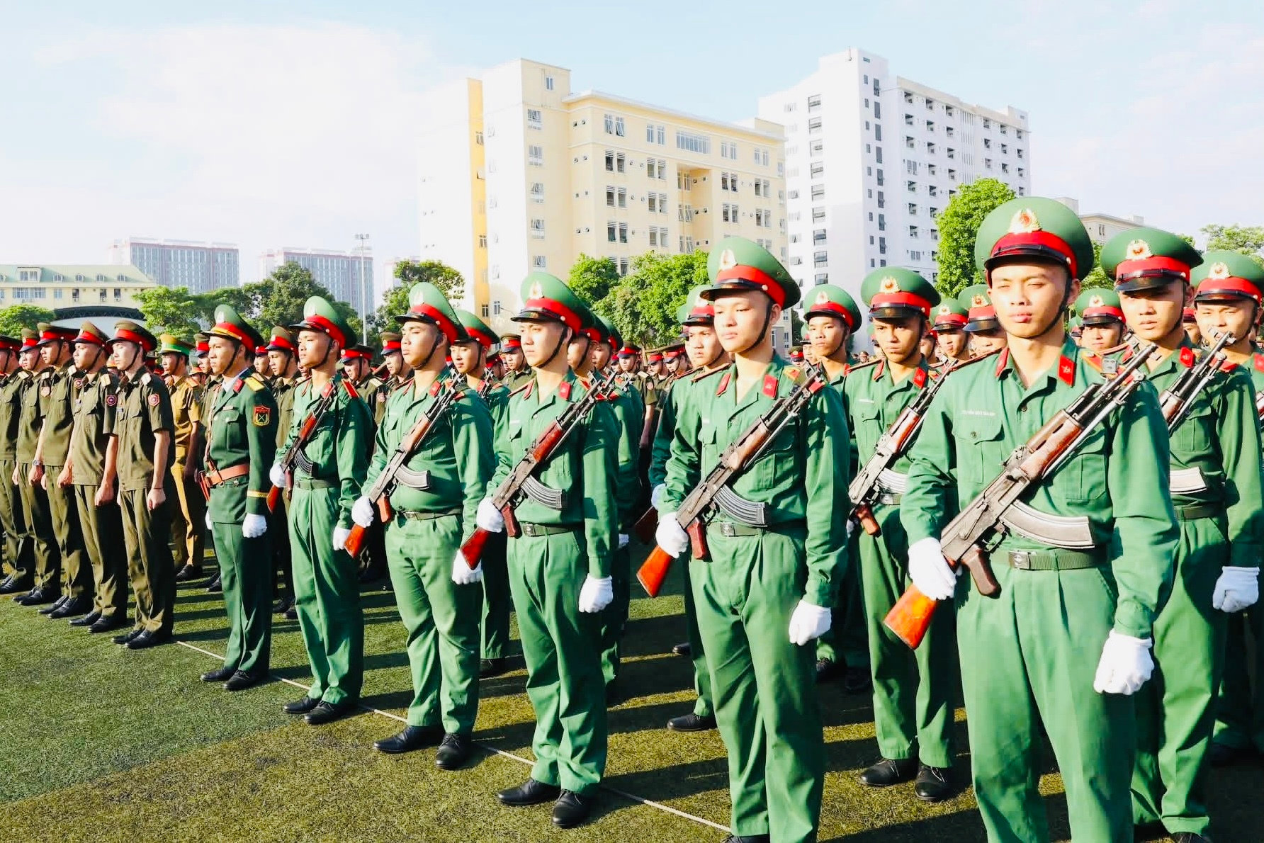 Học viện Hậu cần công bố điểm chuẩn đại học năm 2026, với mức cao nhất 26,98 điểm dành cho thí sinh nam miền Bắc. (Ảnh: Học viện Hậu cần)