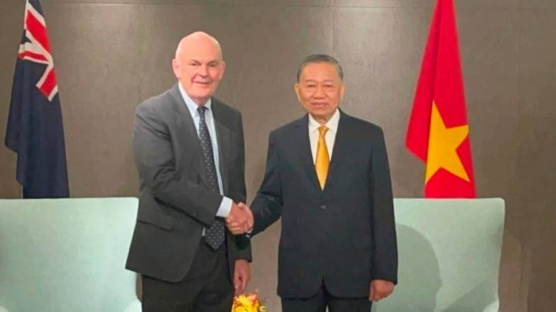 tổng bí thư, chủ tịch nước tiếp lãnh đạo hội hữu nghị new zealand - việt nam hình ảnh 1 tong bi thu, chu tich nuoc tiep lanh dao hoi huu nghi new zealand - viet nam hinh anh 1