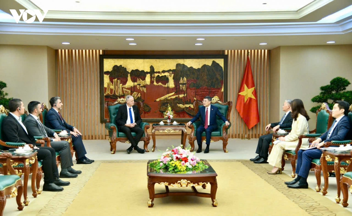 thu tuong le minh hung tiep Dai su israel yaron mayer hinh anh 5