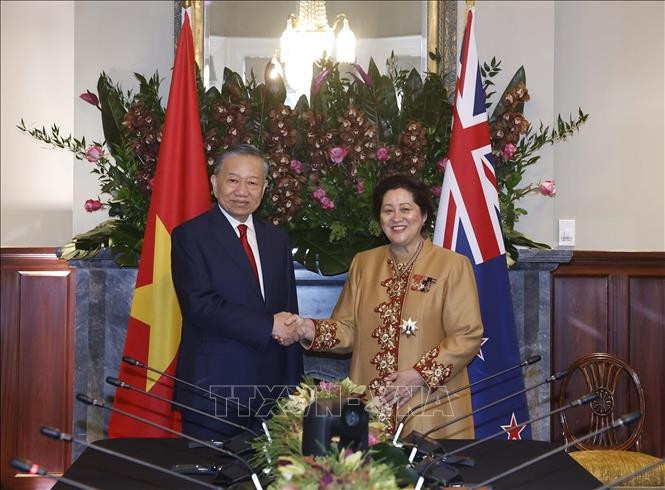 tong bi thu, chu tich nuoc to lam hoi kien toan quyen new zealand dame cindy kiro hinh anh 1