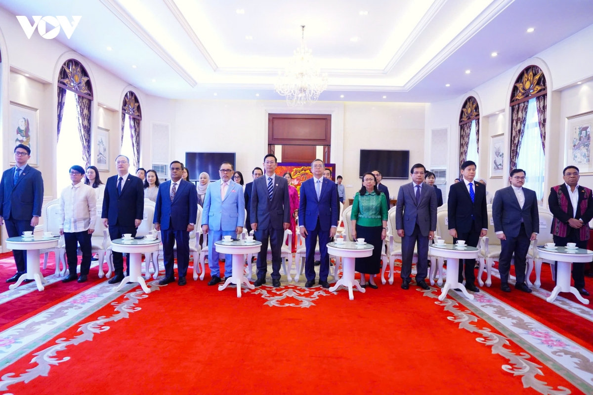 ky niem ngay asean tai bac kinh cung co doan ket, mo rong hop tac hinh anh 1