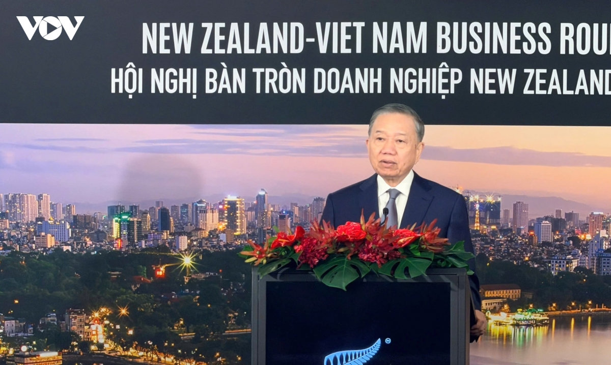 tổng bí thư, chủ tịch nước dự hội nghị bàn tròn doanh nghiệp new zealand-việt nam hình ảnh 2 tong bi thu, chu tich nuoc du hoi nghi ban tron doanh nghiep new zealand-viet nam hinh anh 2