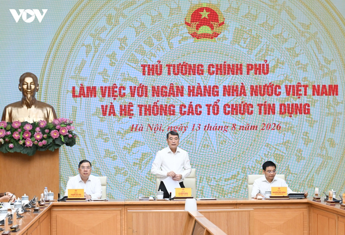 thủ tướng chính phủ lê minh hưng làm việc với ngân hàng nhà nước việt nam hình ảnh 2 thu tuong chinh phu le minh hung lam viec voi ngan hang nha nuoc viet nam hinh anh 2
