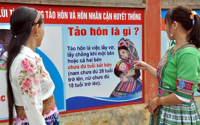 tảo hôn là nỗi lo nhức nhối ở vùng cao Điện biên hình ảnh 1 tao hon la noi lo nhuc nhoi o vung cao Dien bien hinh anh 1