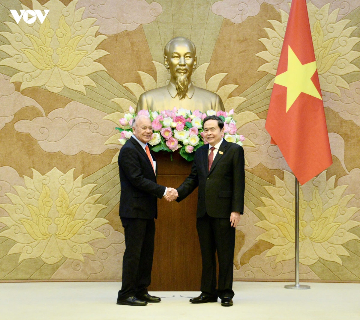 chu tich quoc hoi tran thanh man tiep Doan cap cao Dang lao dong mexico hinh anh 1