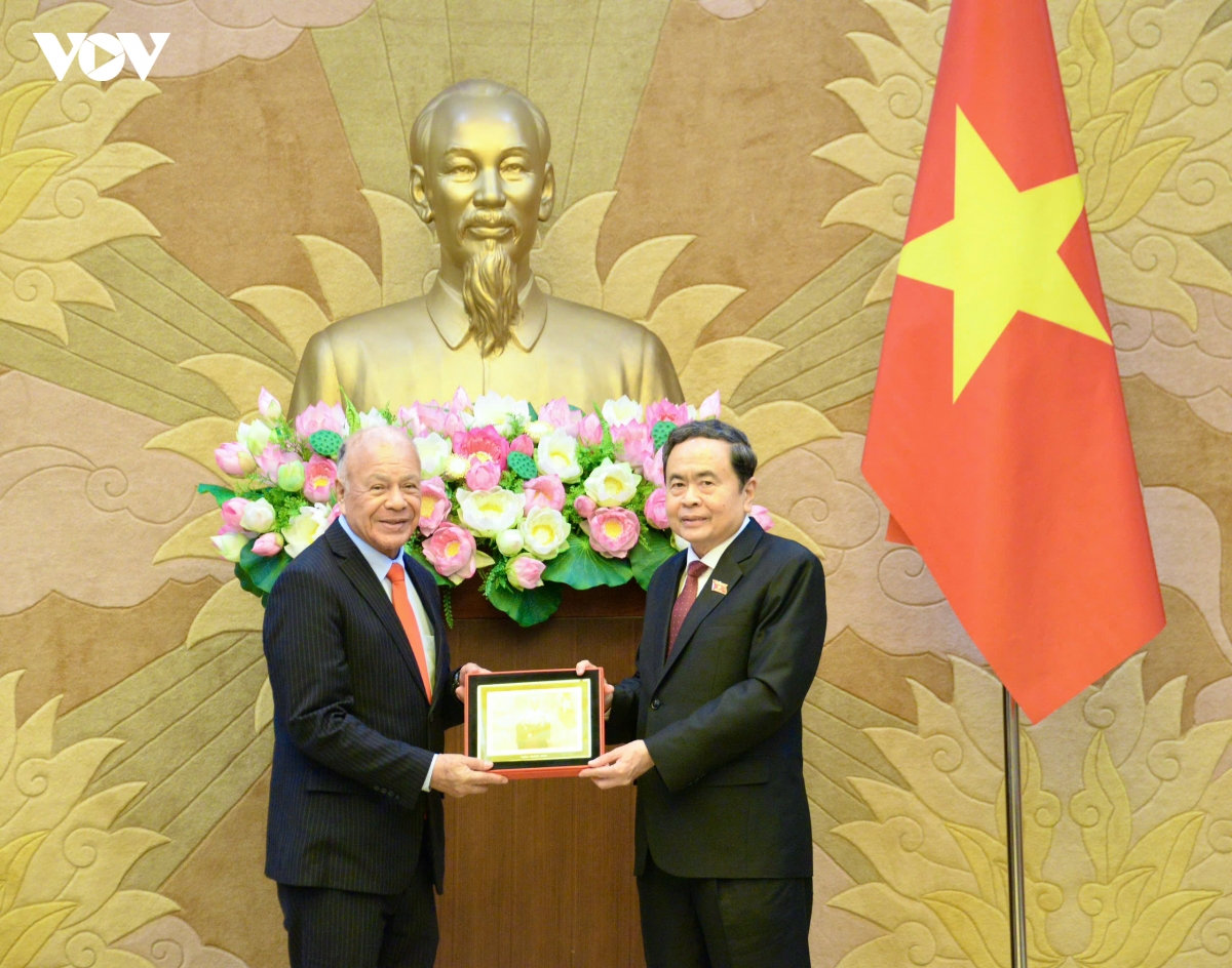 chu tich quoc hoi tran thanh man tiep Doan cap cao Dang lao dong mexico hinh anh 2