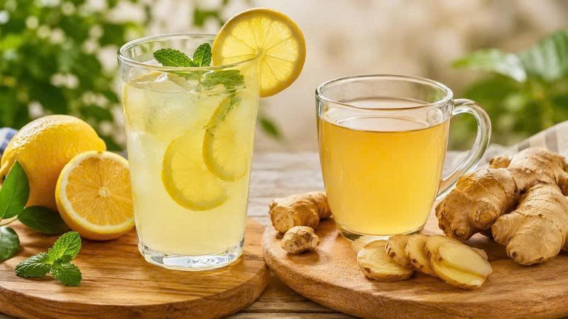 muốn giảm cân, nên uống nước gừng hay nước chanh mỗi sáng hình ảnh 1 muon giam can, nen uong nuoc gung hay nuoc chanh moi sang hinh anh 1