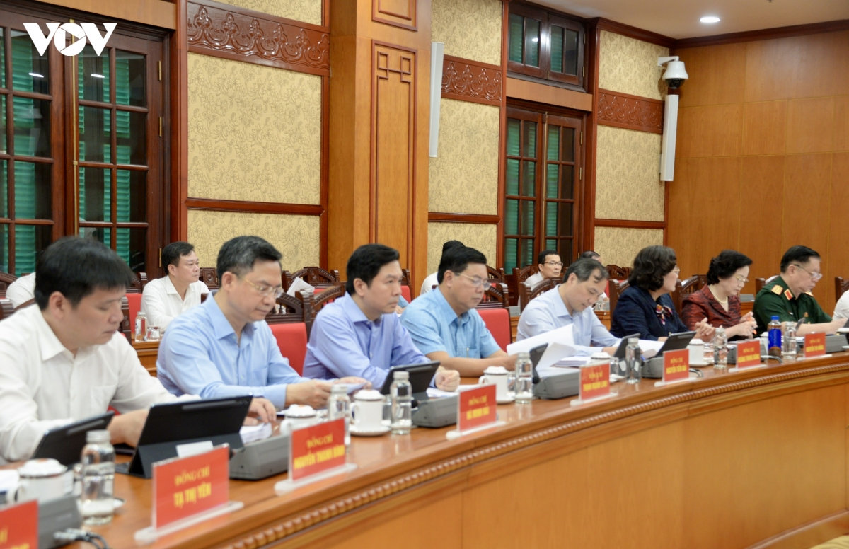tổng bí thư, chủ tịch nước tô lâm làm việc với ban tổ chức trung ương hình ảnh 4 tong bi thu, chu tich nuoc to lam lam viec voi ban to chuc trung uong hinh anh 4