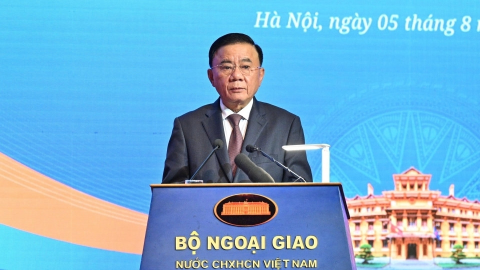 Ông Trần Cẩm Tú, Ủy viên Bộ Chính trị, Thường trực Ban Bí thư. (Ảnh: VOV)