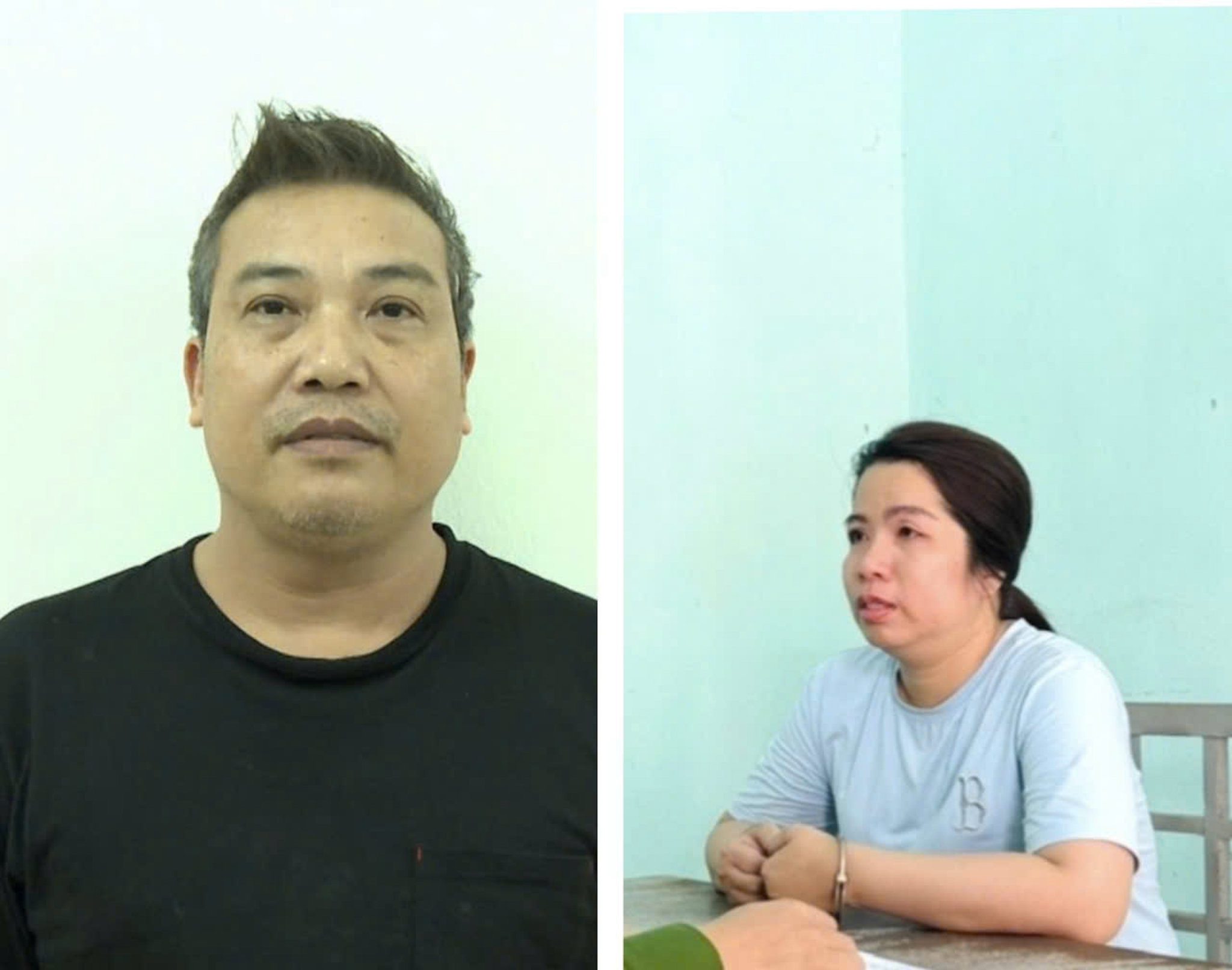Đặng Ngọc Thảo và Trần Tiễn Như Nghi được xác định là có hành vi câu kết cùng thực hiện hành vi buôn lậu kim cương. (Ảnh: Công an Thanh Hoá)