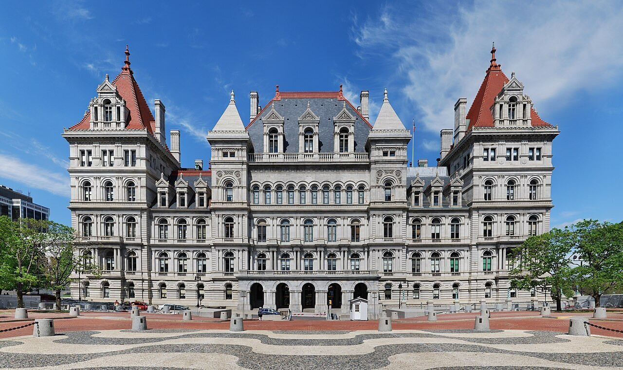 Tòa nhà lập pháp bang New York.