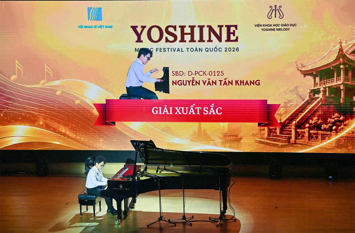 yoshine music festival 2026 be phong tai nang am nhac tre va khat vong hoi nhap hinh anh 3
