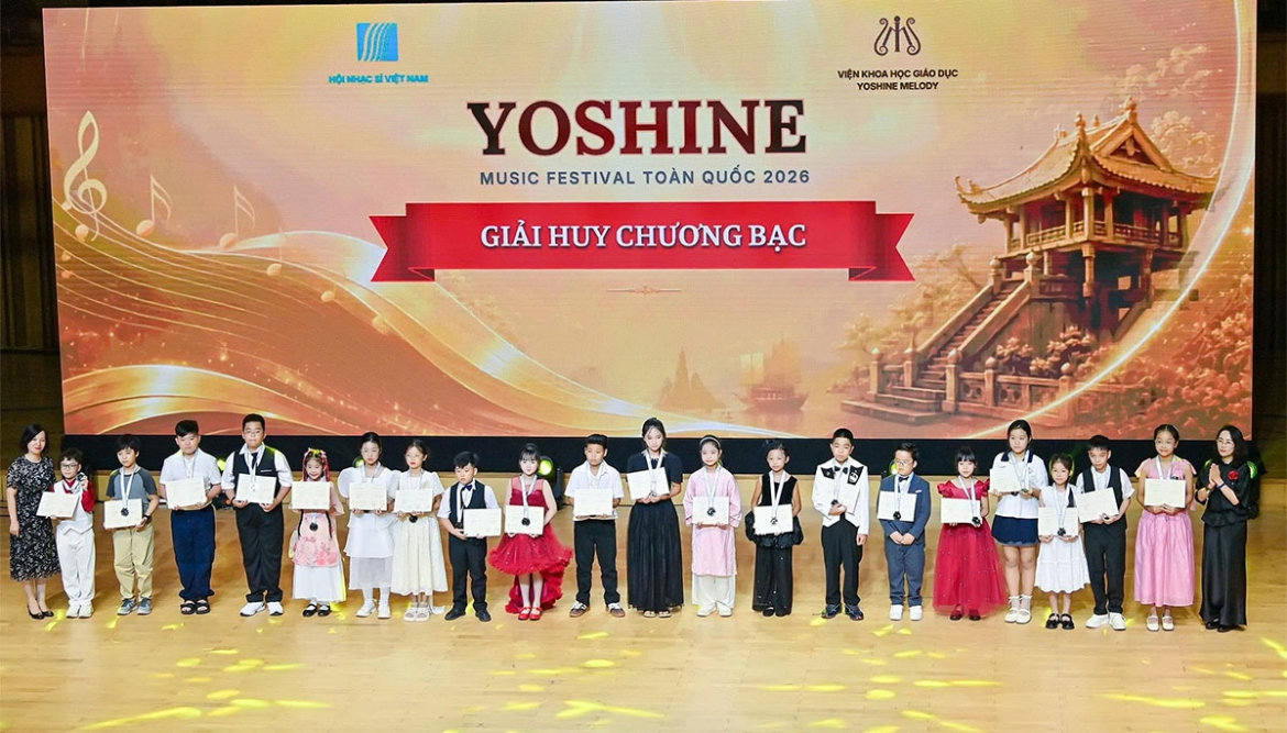 yoshine music festival 2026 be phong tai nang am nhac tre va khat vong hoi nhap hinh anh 8