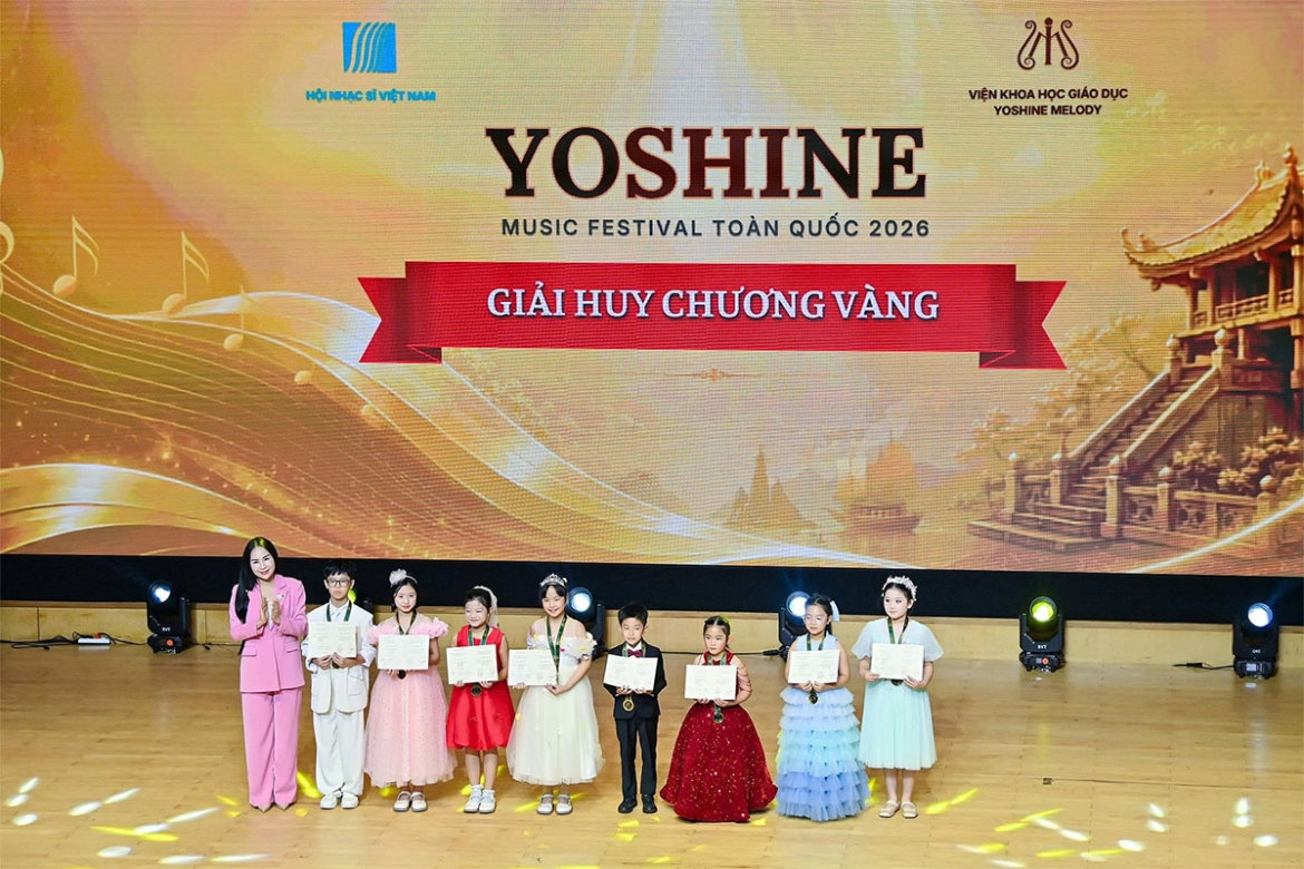 yoshine music festival 2026 be phong tai nang am nhac tre va khat vong hoi nhap hinh anh 7