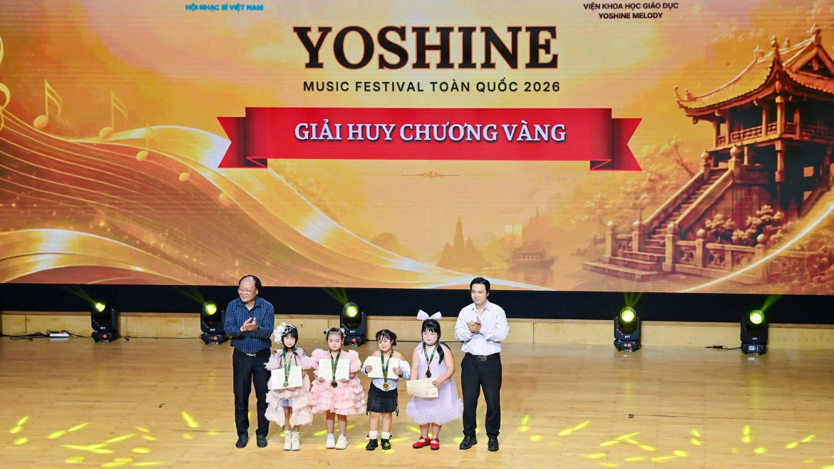 yoshine music festival 2026 be phong tai nang am nhac tre va khat vong hoi nhap hinh anh 6