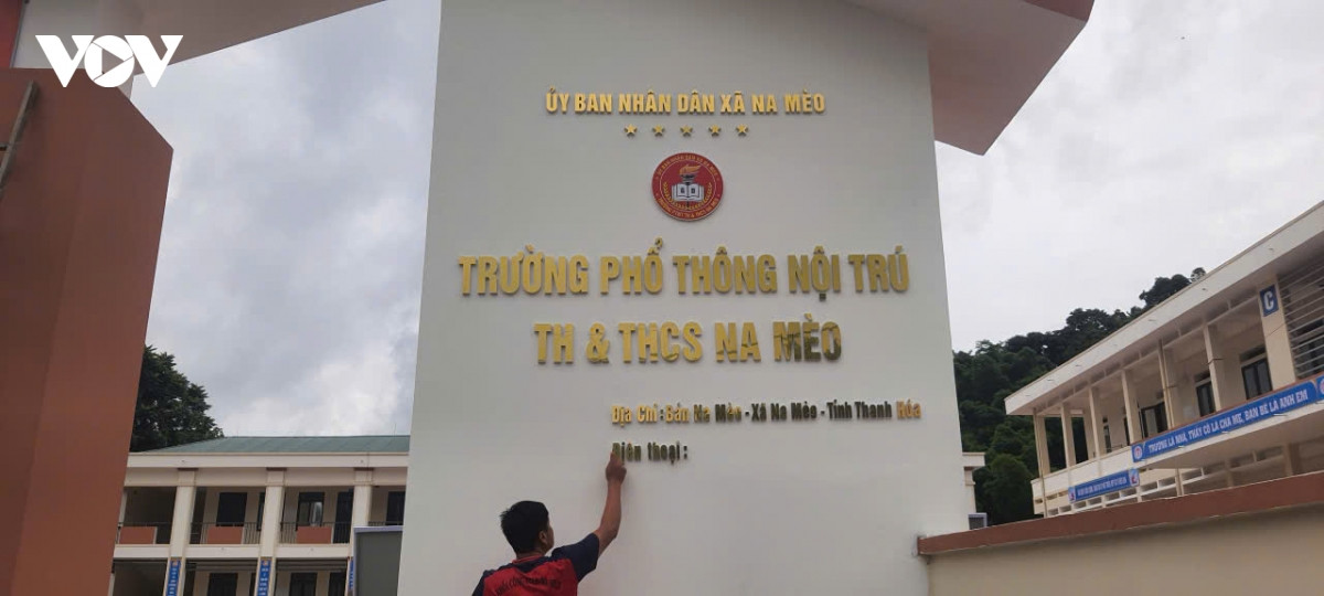 truong noi tru vung bien thanh hoa gap rut ve dich truoc nam hoc moi hinh anh 1