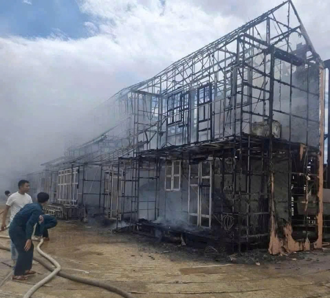 cháy lớn tại Đảo ký ức hội an, tạm dừng biểu diễn thực cảnh hình ảnh 2 chay lon tai Dao ky uc hoi an, tam dung bieu dien thuc canh hinh anh 2