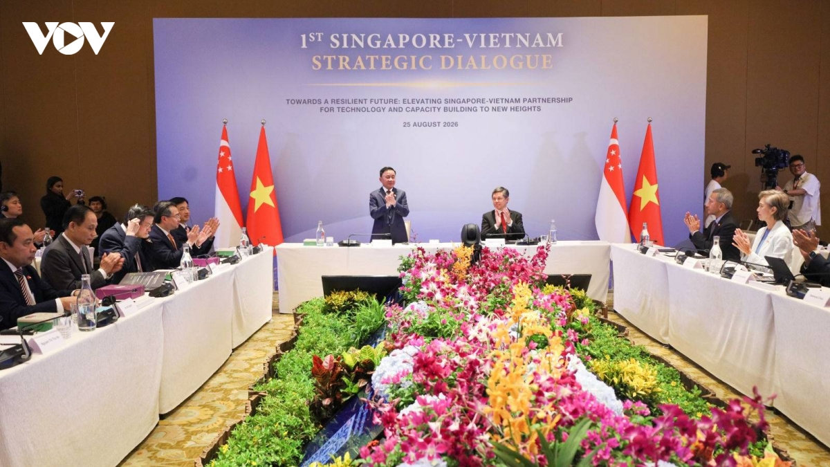thường trực ban bí thư đồng chủ trì Đối thoại chiến lược việt nam - singapore hình ảnh 1 thuong truc ban bi thu dong chu tri Doi thoai chien luoc viet nam - singapore hinh anh 1