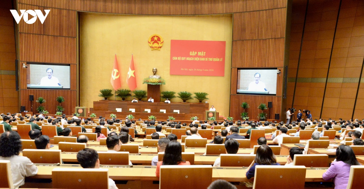 tong bi thu, chu tich nuoc to lam quy hoach khong phai chuan bi ghe cho can bo hinh anh 1