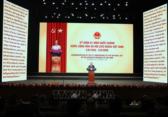 diễn văn của tổng bí thư, chủ tịch nước tô lâm tại lễ kỷ niệm 81 năm quốc khánh nước chxhcn việt nam hình ảnh 1 dien van cua tong bi thu, chu tich nuoc to lam tai le ky niem 81 nam quoc khanh nuoc chxhcn viet nam hinh anh 1