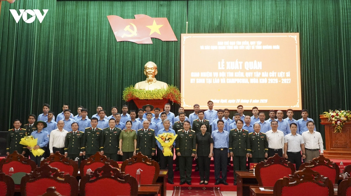 Đội k53 xuất quân thực hiện tìm kiếm, quy tập hài cốt liệt sĩ tại lào, campuchia hình ảnh 2 Doi k53 xuat quan thuc hien tim kiem, quy tap hai cot liet si tai lao, campuchia hinh anh 2