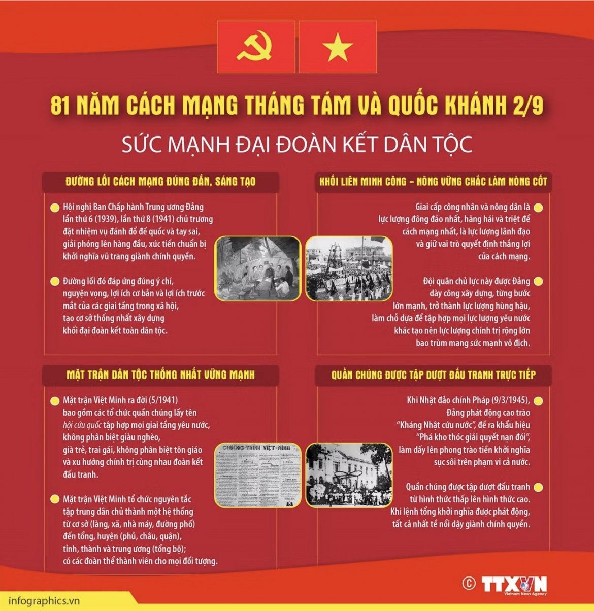 81 năm cách mạng tháng tám và quốc khánh 2 9 sức mạnh đại đoàn kết toàn dân tộc hình ảnh 1 81 nam cach mang thang tam va quoc khanh 2 9 suc manh dai doan ket toan dan toc hinh anh 1
