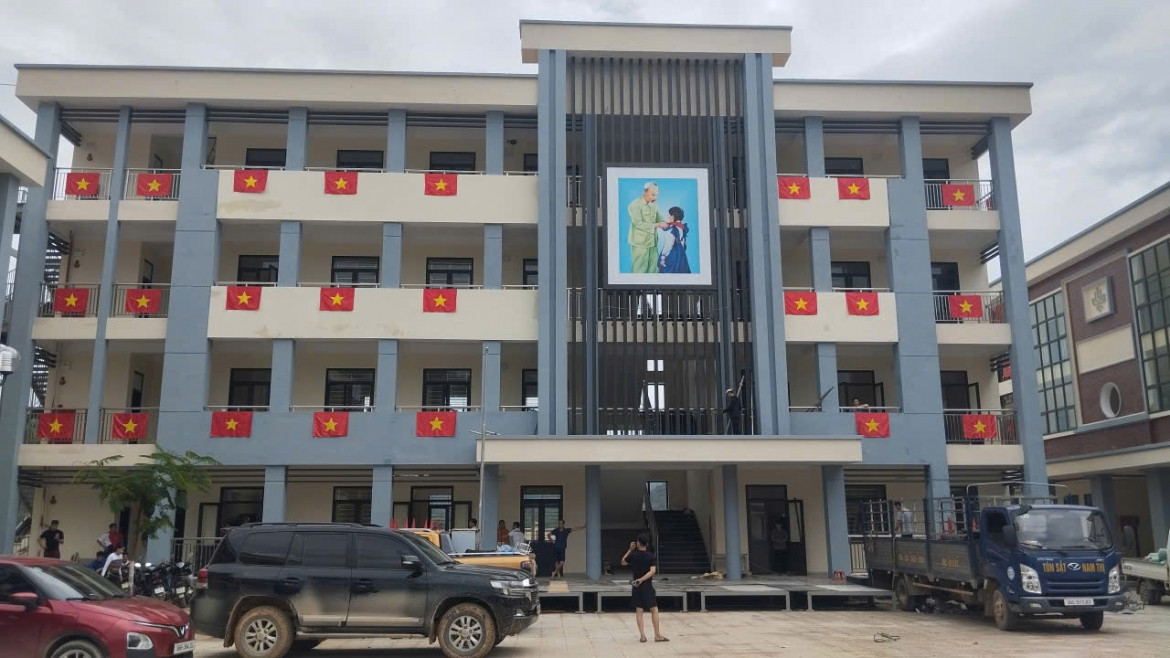 rộn rã niềm vui trước ngày khai giảng tại các trường nội trú vùng biên hình ảnh 8 ron ra niem vui truoc ngay khai giang tai cac truong noi tru vung bien hinh anh 8