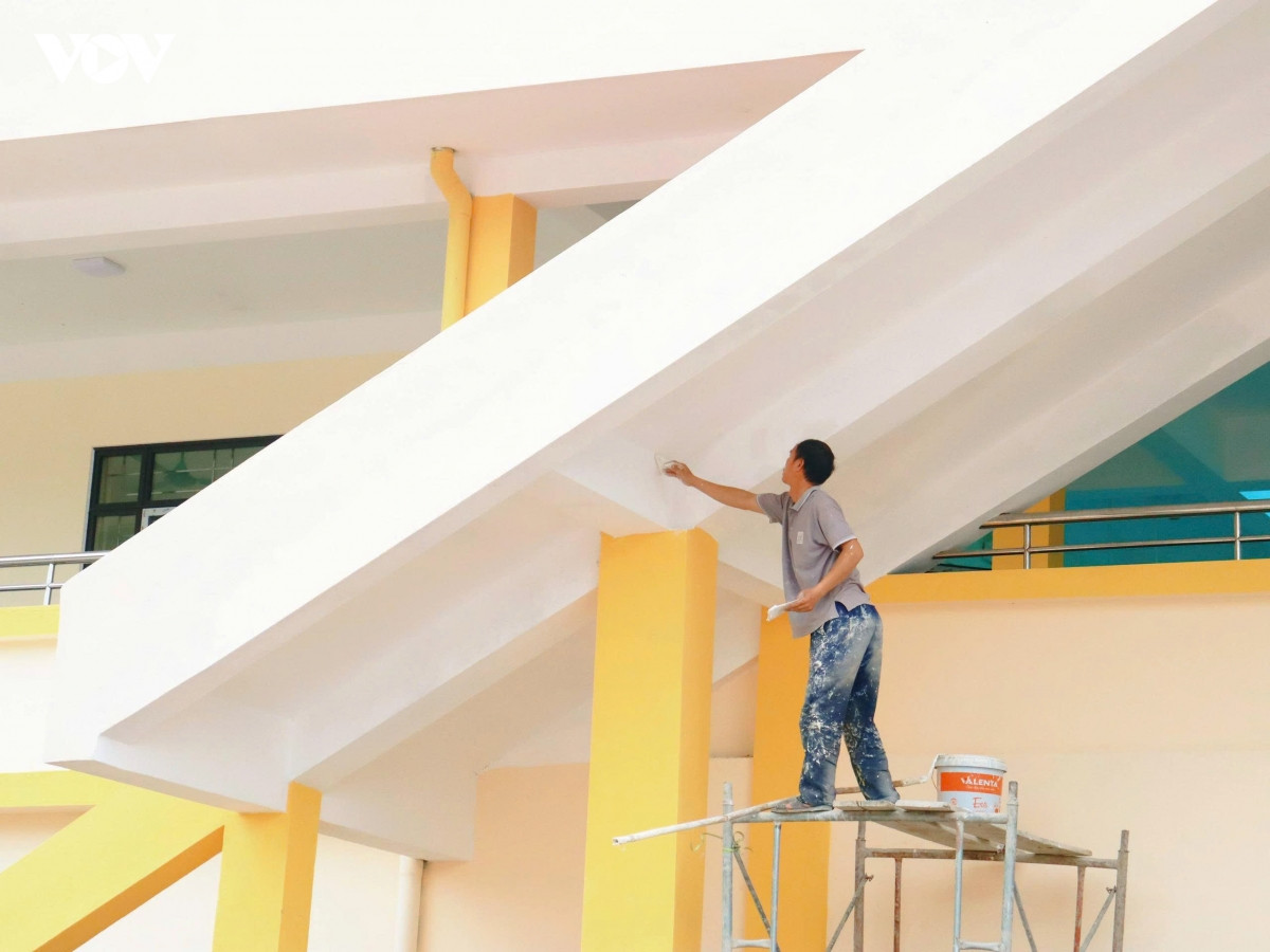 rộn rã niềm vui trước ngày khai giảng tại các trường nội trú vùng biên hình ảnh 5 ron ra niem vui truoc ngay khai giang tai cac truong noi tru vung bien hinh anh 5