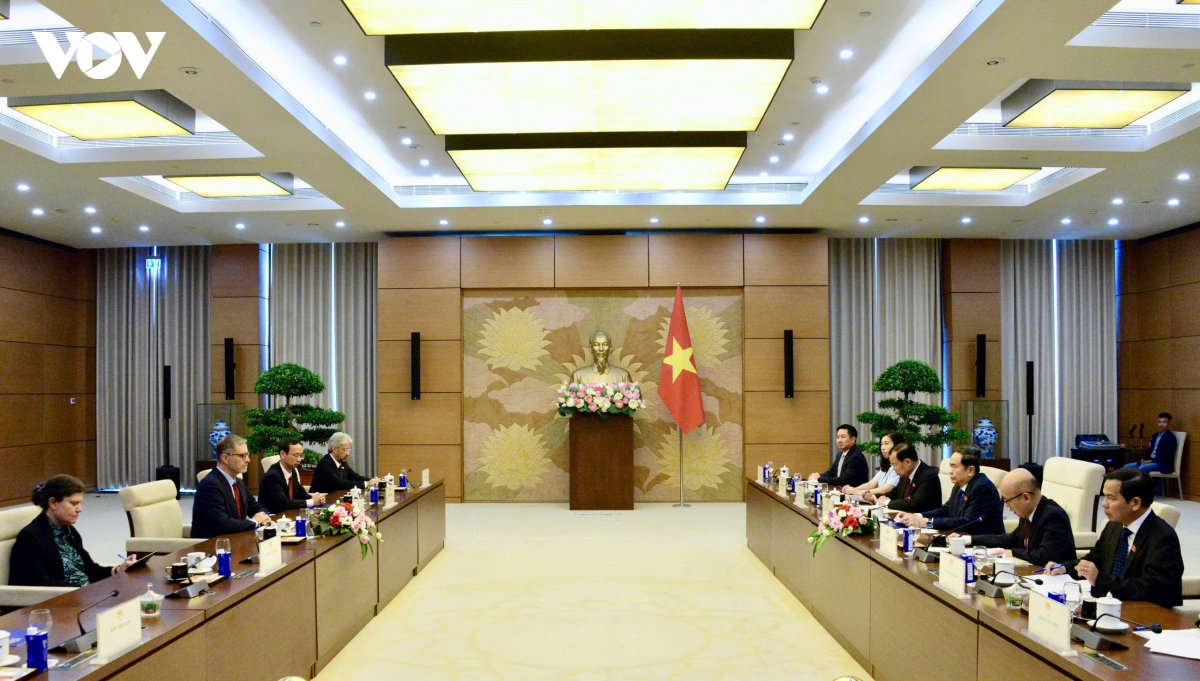chu tich quoc hoi tran thanh man tiep Dai su phap olivier brochet hinh anh 2