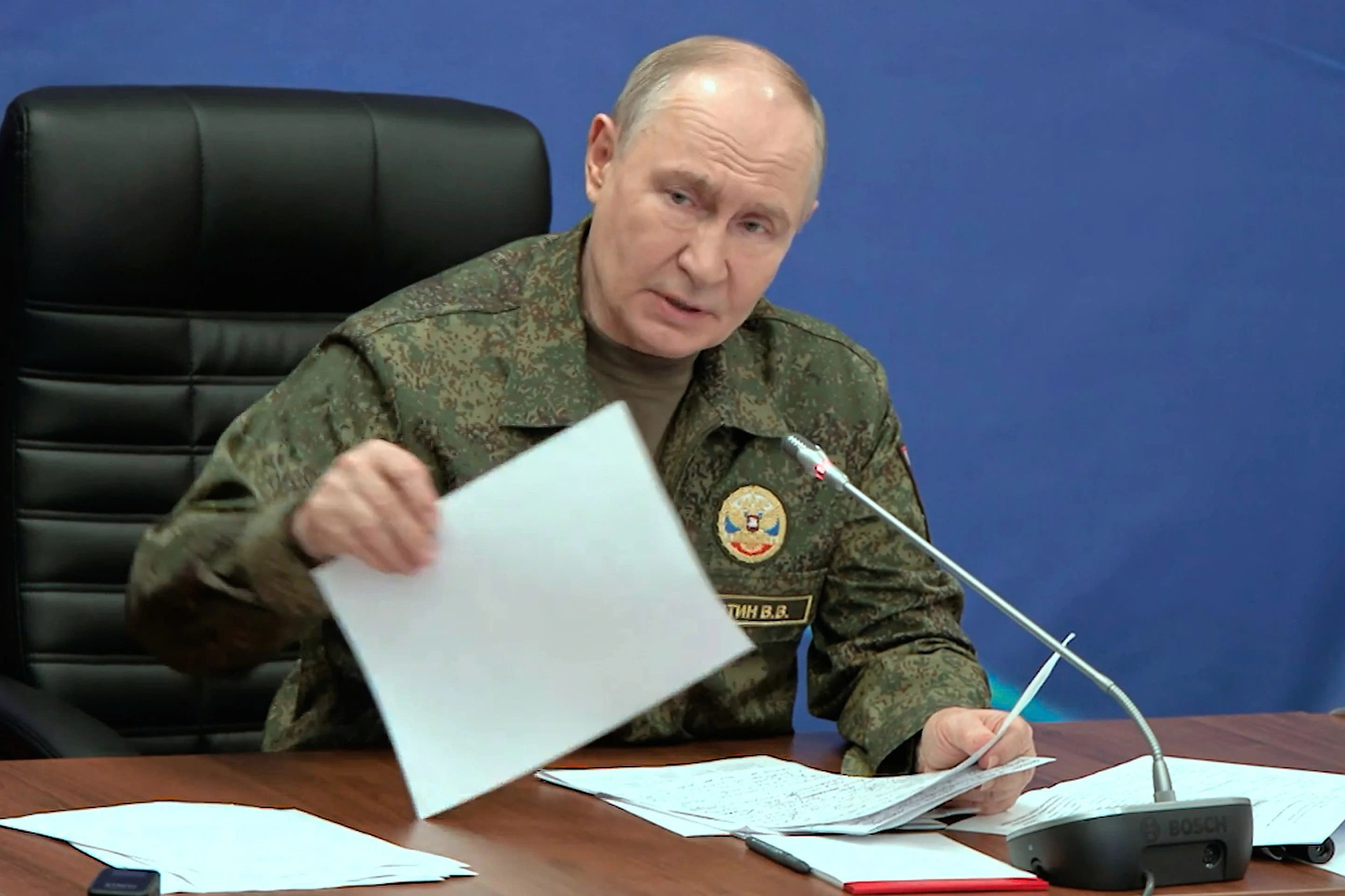 Tổng thống Nga Vladimir Putin. (Ảnh: AP)