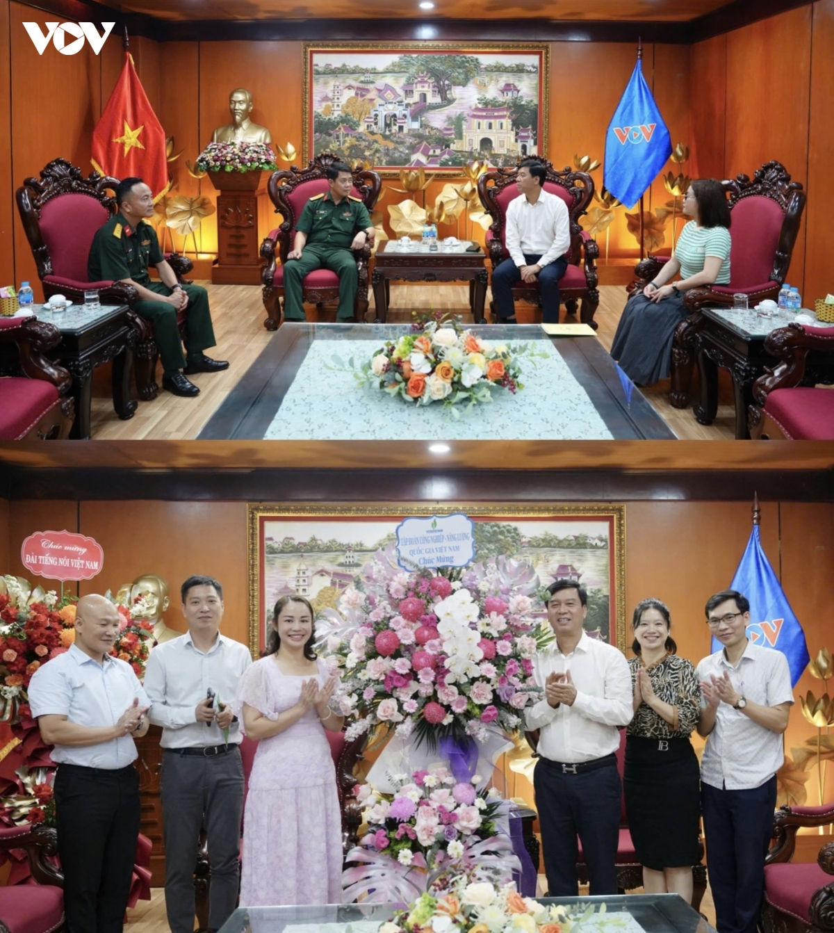 vtv, bao nhan dan va nhieu don vi chuc mung vov nhan 81 nam thanh lap hinh anh 14