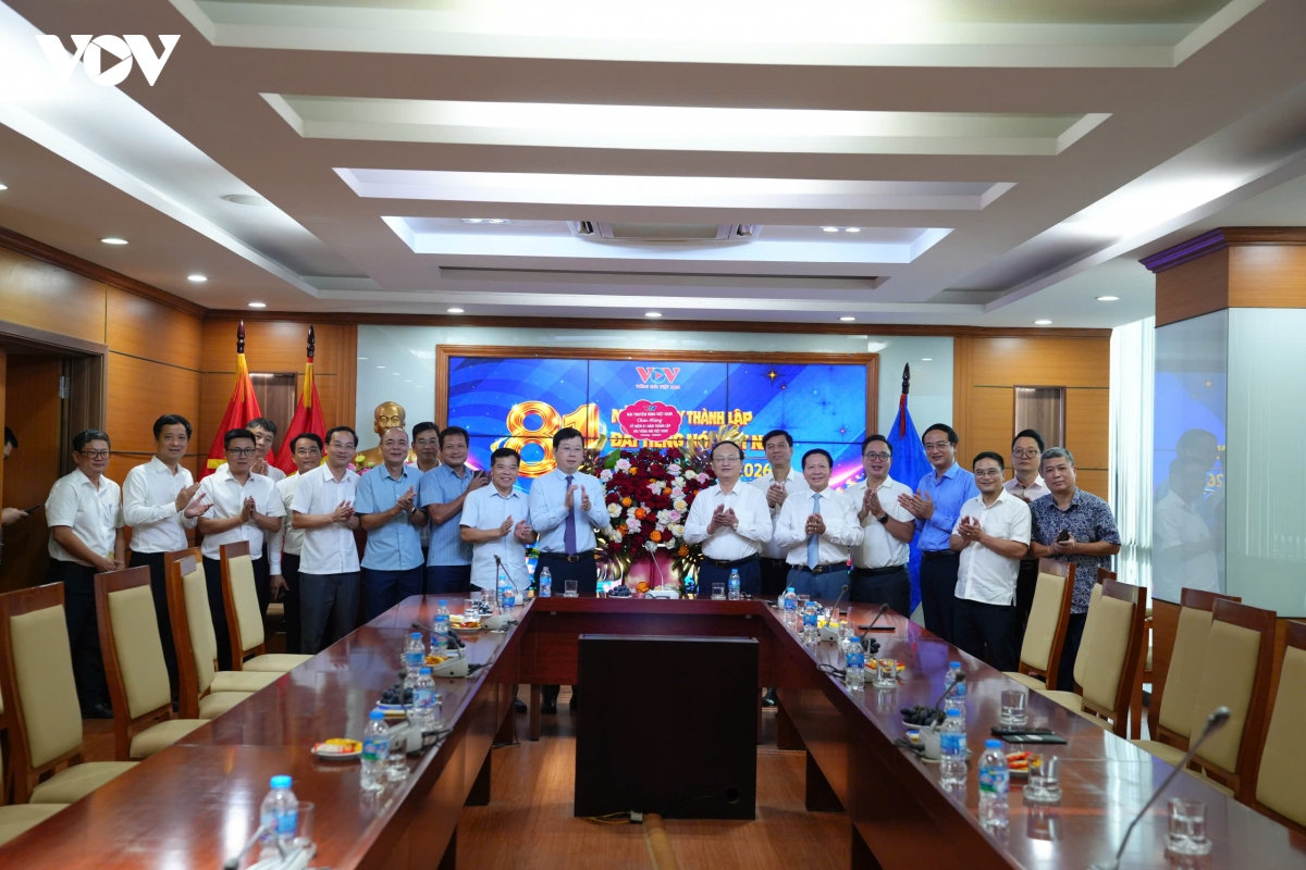 vtv, bao nhan dan va nhieu don vi chuc mung vov nhan 81 nam thanh lap hinh anh 4