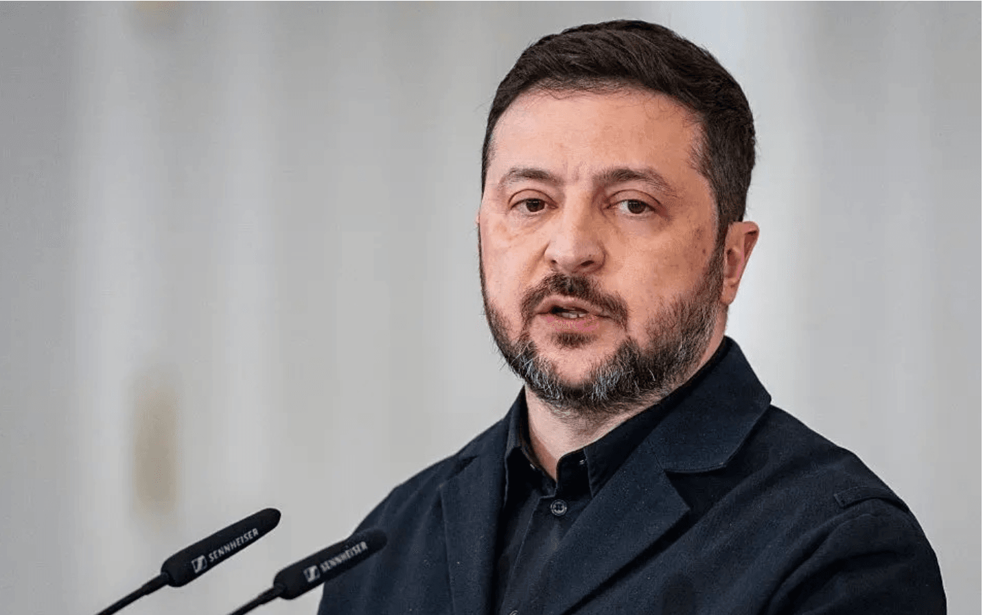 Tổng thống Ukraine Zelensky. Ảnh: Sopa.