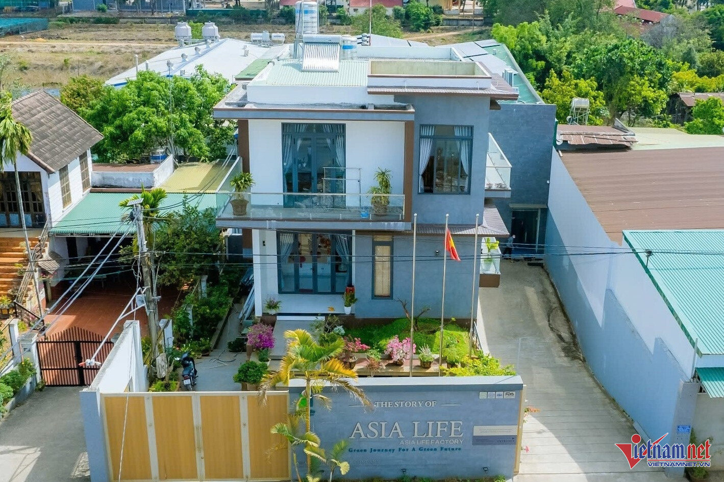 Trụ sở Công ty ASIA LIFE. (Ảnh: Hải Dương)