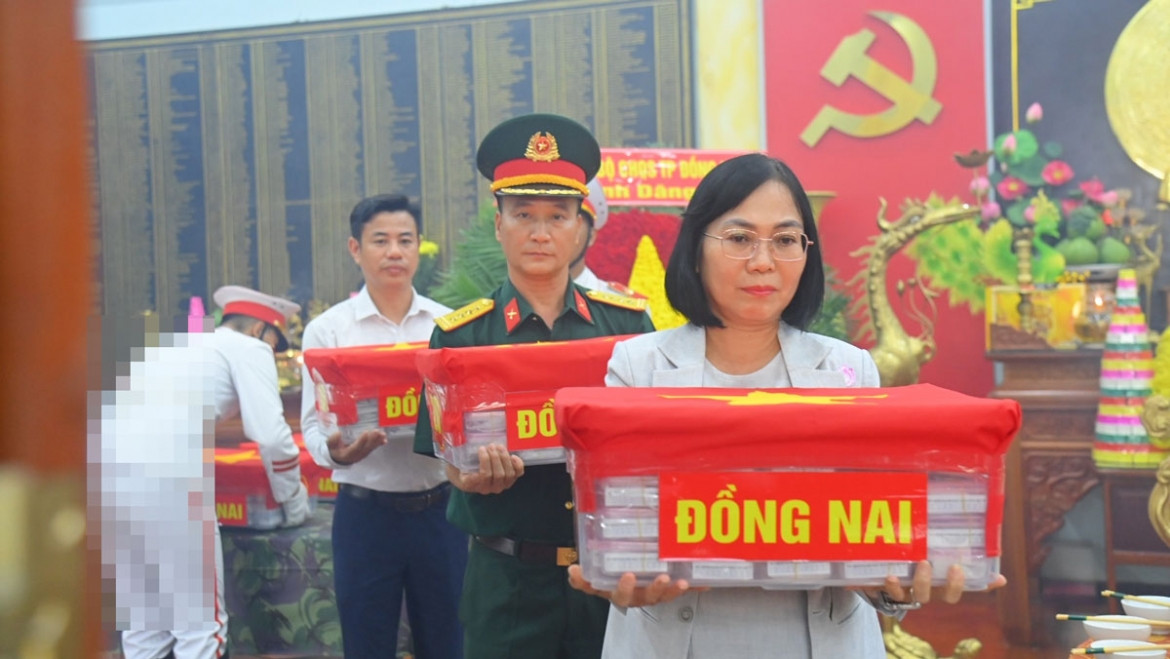 Đồng nai bàn giao hơn 4.600 mẫu hài cốt liệt sĩ để giám định adn hình ảnh 4 Dong nai ban giao hon 4.600 mau hai cot liet si de giam dinh adn hinh anh 4