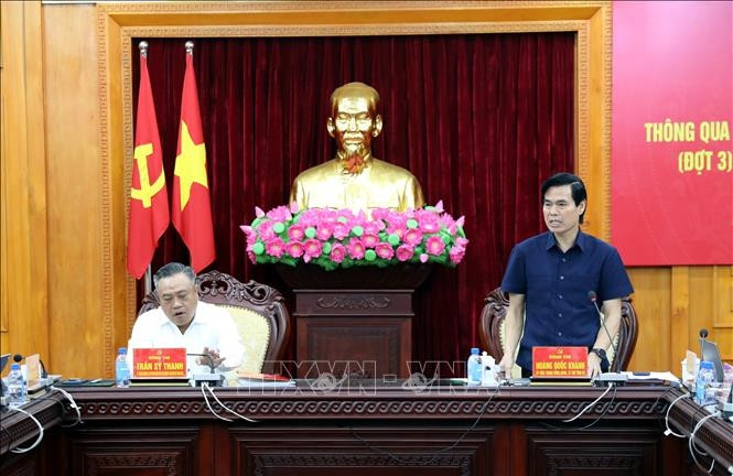 thông qua dự thảo kết quả kiểm tra, giám sát đối với ban thường vụ tỉnh ủy lạng sơn hình ảnh 3 thong qua du thao ket qua kiem tra, giam sat doi voi ban thuong vu tinh uy lang son hinh anh 3