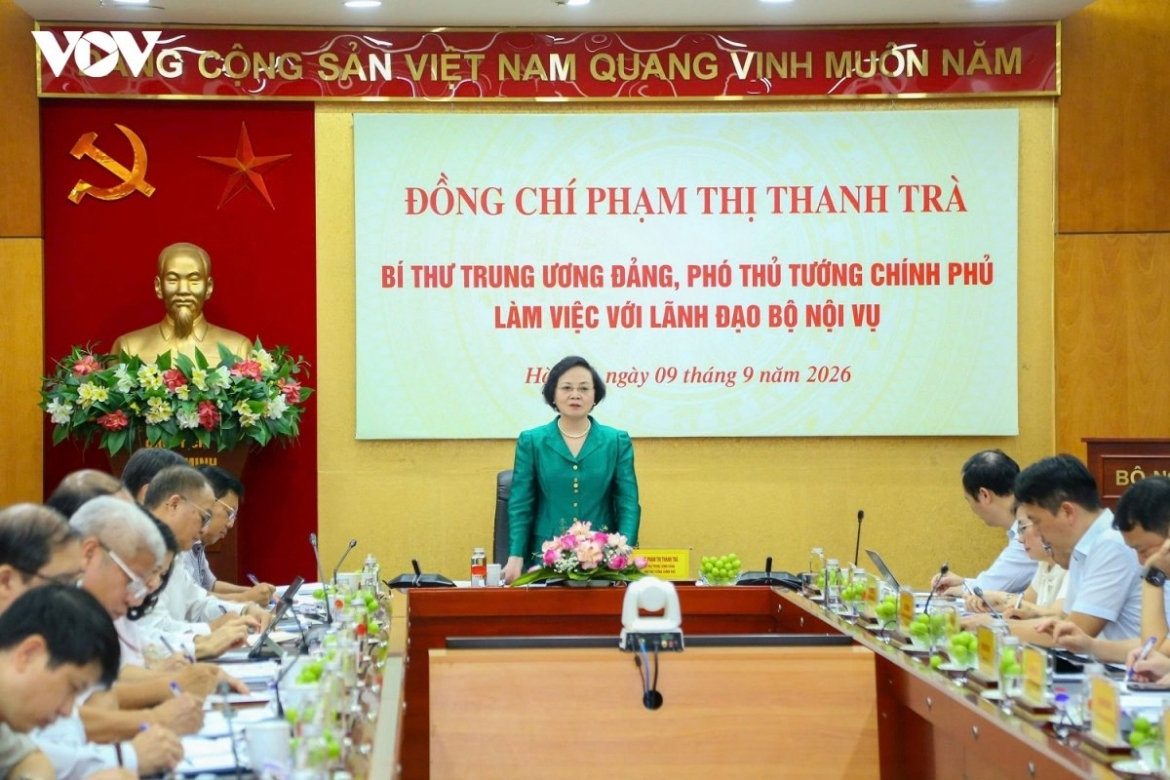 bộ nội vụ đẩy nhanh tiến độ hàng loạt nhiệm vụ trọng tâm hình ảnh 1 bo noi vu day nhanh tien do hang loat nhiem vu trong tam hinh anh 1