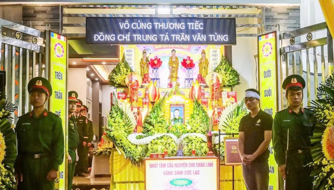 sẽ truy thăng quân hàm vượt cấp lên trung tá đối với thiếu tá trần văn tùng hình ảnh 1 se truy thang quan ham vuot cap len trung ta doi voi thieu ta tran van tung hinh anh 1