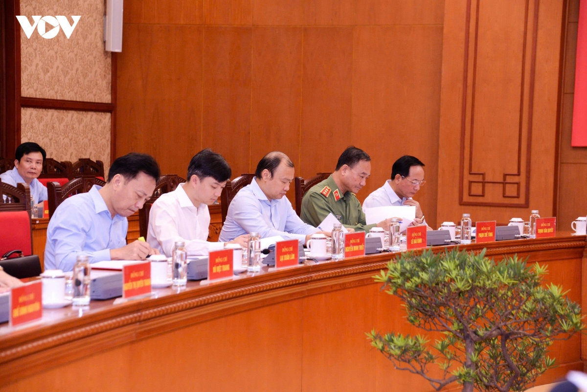 thuong truc ban bi thu chu tri cuoc hop cua ban chi dao 35 trung uong hinh anh 4