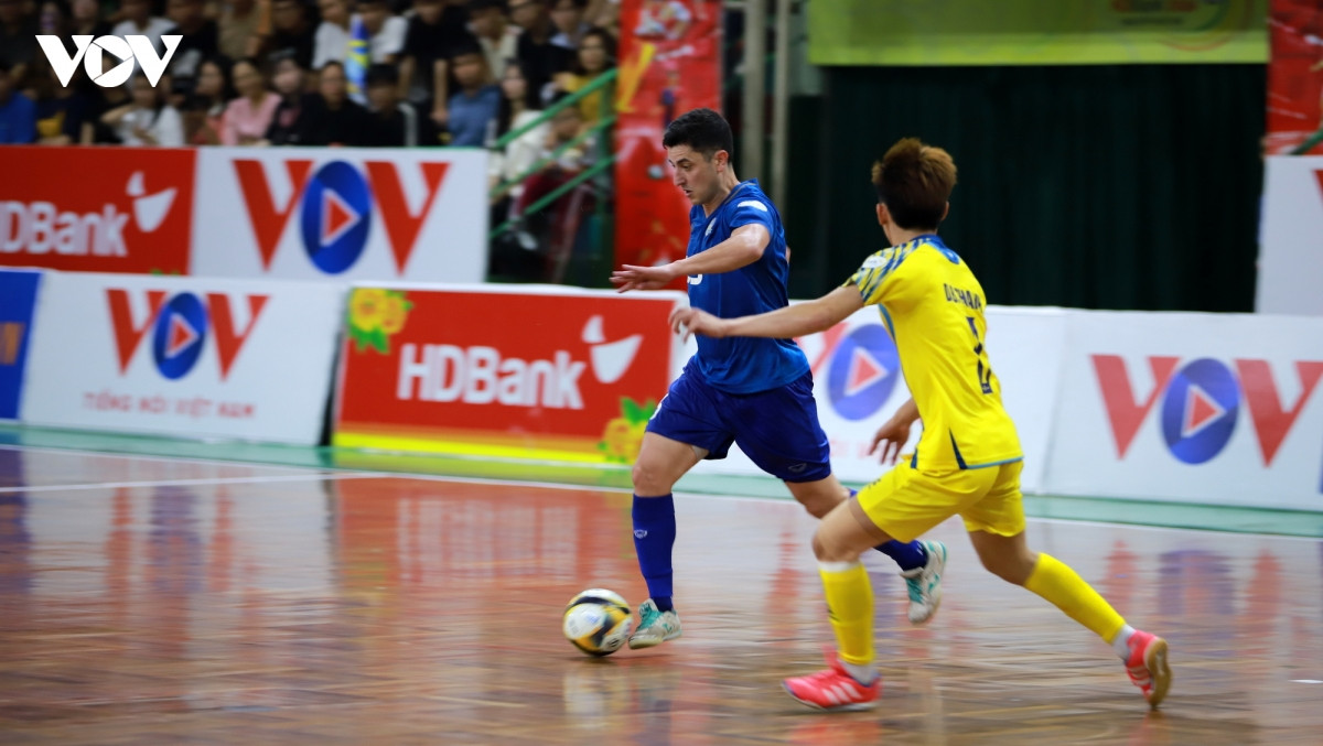 thai son bac lan thu 3 lien tiep vo dich futsal hdbank cup quoc gia hinh anh 1