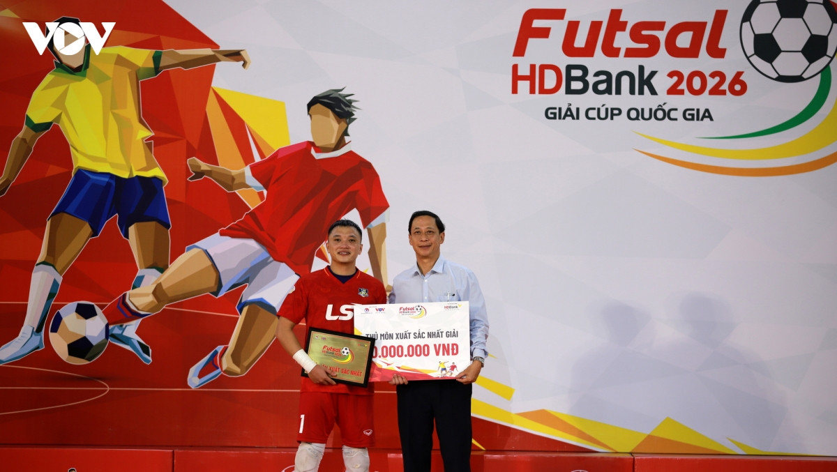 thai son bac lan thu 3 lien tiep vo dich futsal hdbank cup quoc gia hinh anh 11