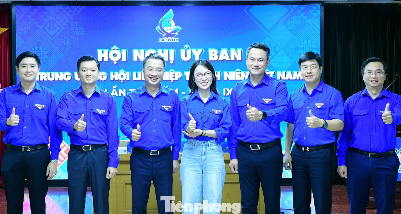 MC Khánh Vy tham gia Ủy ban T.Ư Hội. (Ảnh: X.T)
