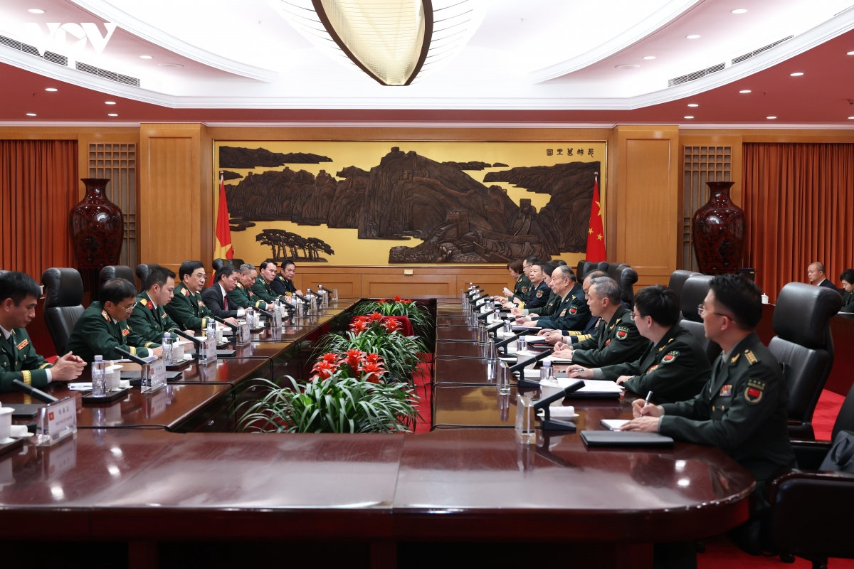 Đại tướng phan văn giang hội kiến phó chủ tịch quân ủy trung ương trung quốc hình ảnh 2 Dai tuong phan van giang hoi kien pho chu tich quan uy trung uong trung quoc hinh anh 2