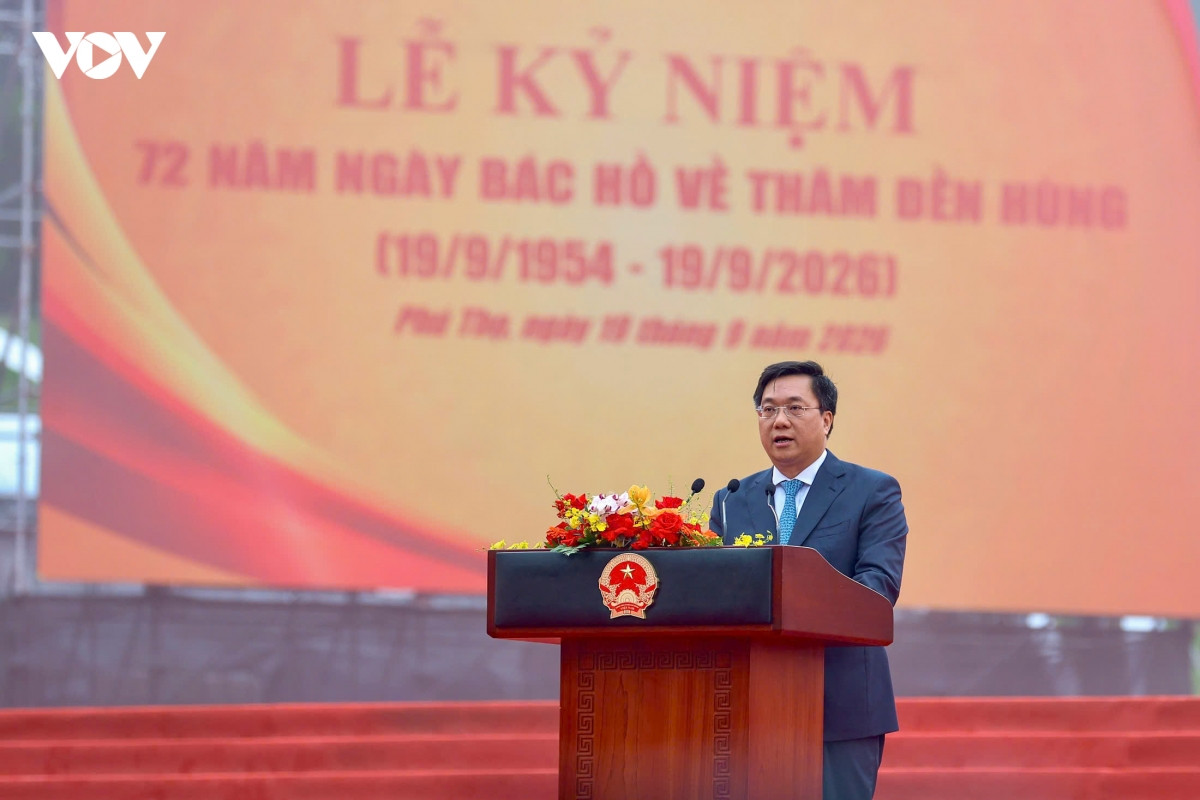tổng bí thư, chủ tịch nước tô lâm dự lễ kỷ niệm 72 năm ngày bác hồ về thăm Đền hùng hình ảnh 2 tong bi thu, chu tich nuoc to lam du le ky niem 72 nam ngay bac ho ve tham Den hung hinh anh 2