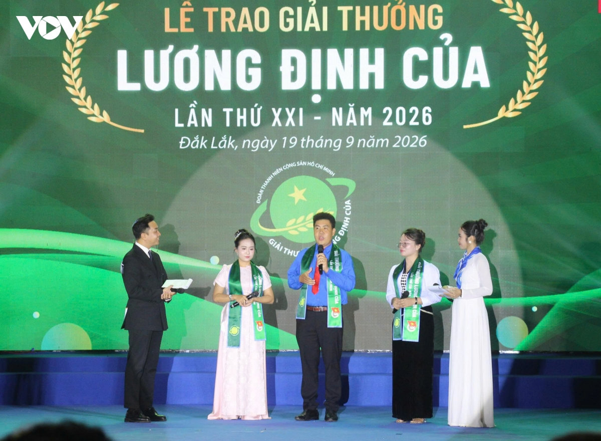 30 nhà nông trẻ xuất sắc nhận giải thưởng lương Định của năm 2026 hình ảnh 2 30 nha nong tre xuat sac nhan giai thuong luong Dinh cua nam 2026 hinh anh 2