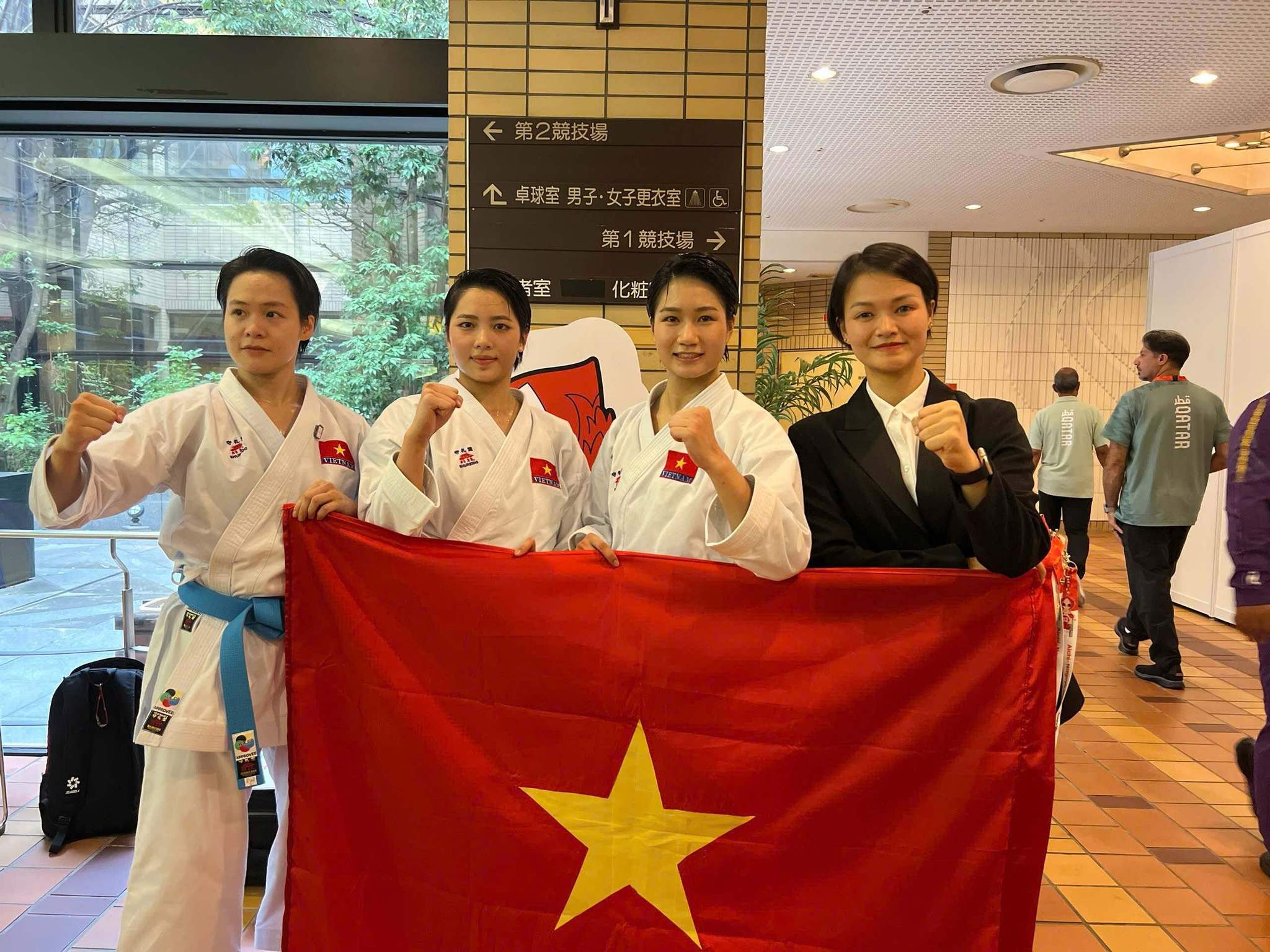 Đoàn thể thao Việt Nam giành huy chương vàng đầu tiên.